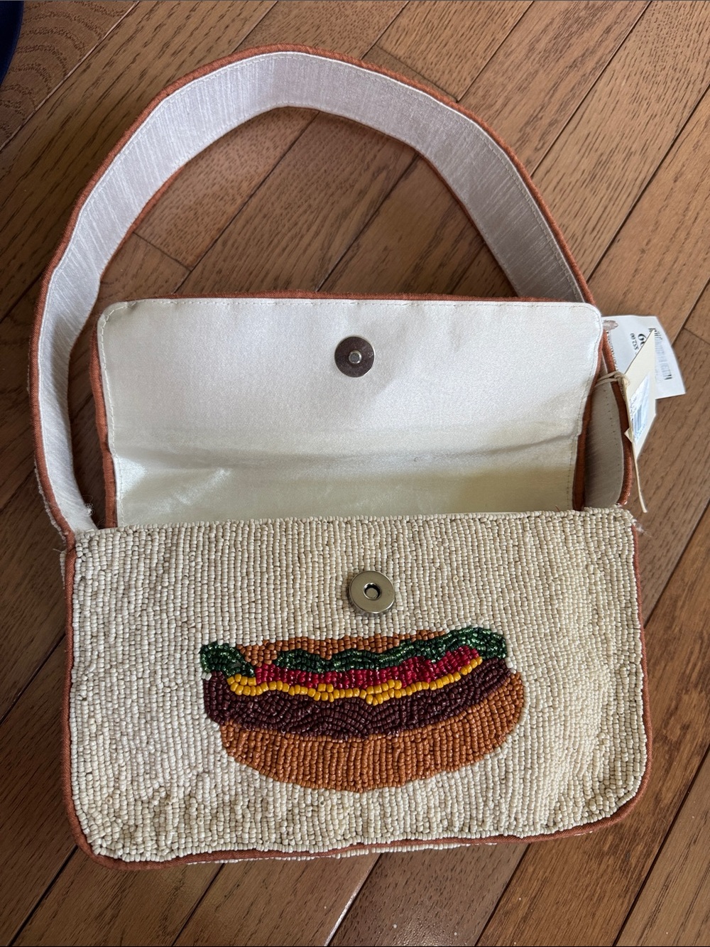 Viral TJ Maxx Beaded Purse Cheeseburger in Paradise with Fries - Picture 8 of 8